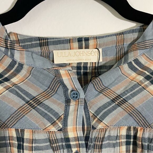 Ulla Johnson Cotton Fayette Dress in Cornflower - Picture 7 of 10